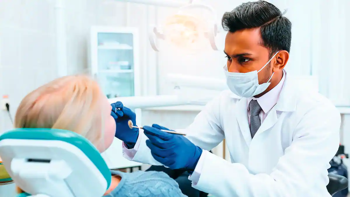 Helping Keep False Teeth in Place